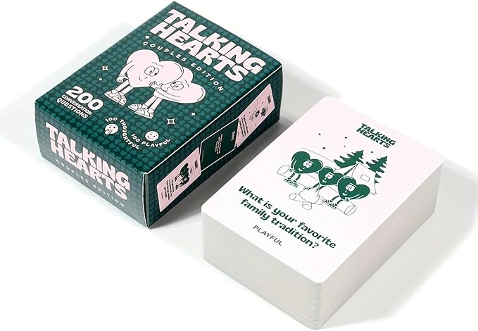 Talking Hearts – 200 Conversation Cards for Couples