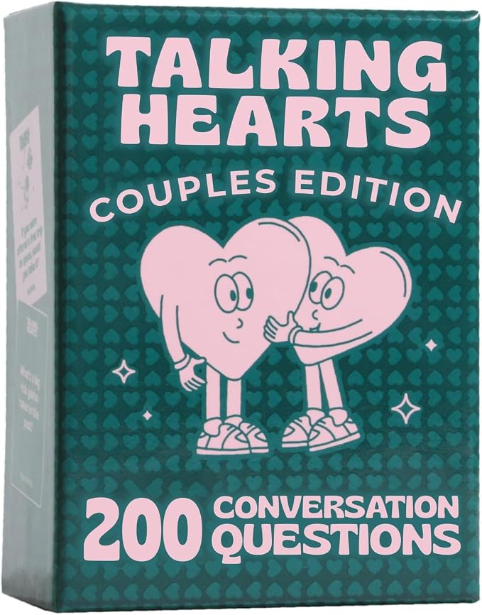 Talking Hearts – 200 Conversation Cards for Couples