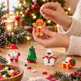 Build Your Christmas – 24 Mini Brick Ornaments