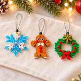 Build Your Christmas – 24 Mini Brick Ornaments