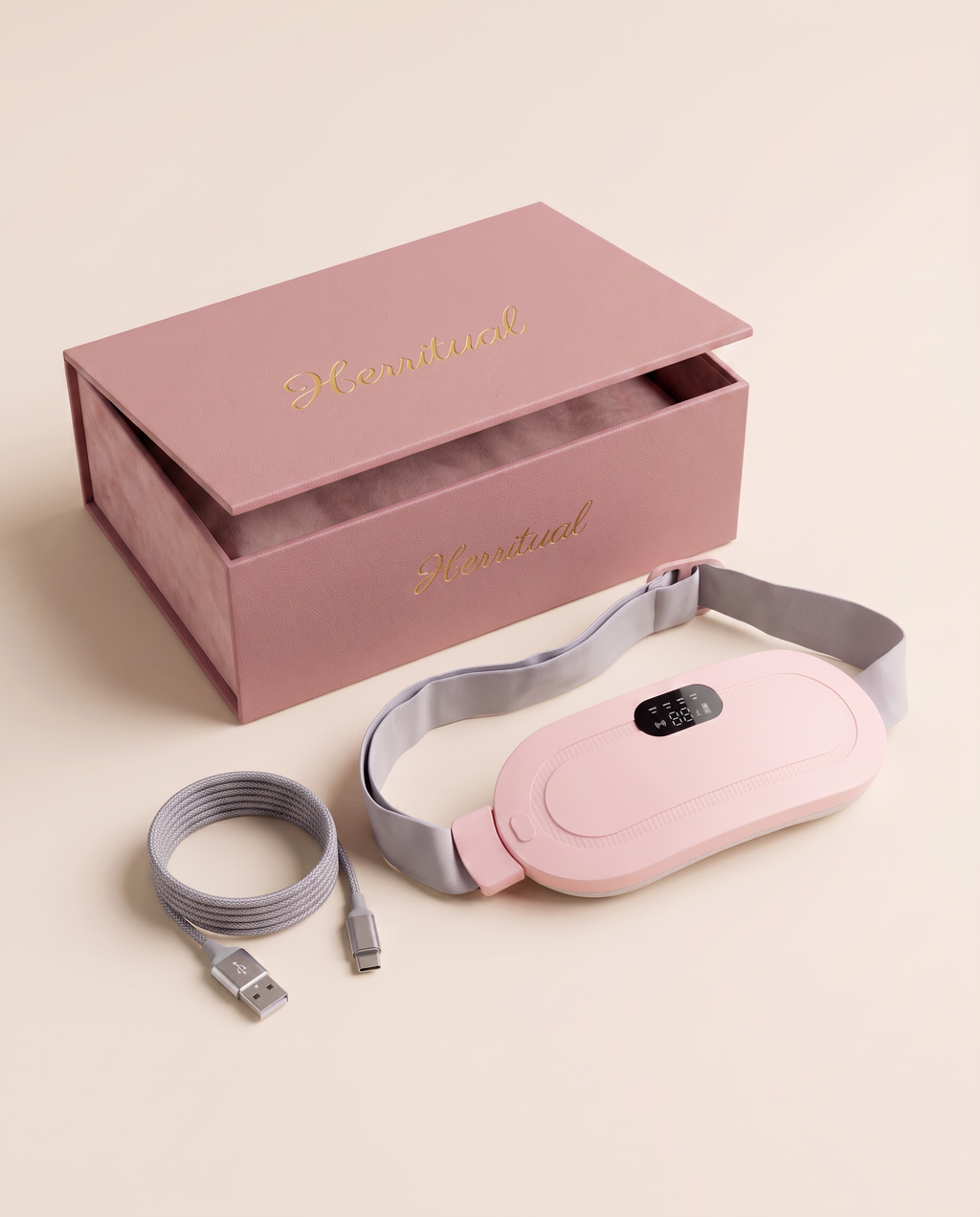 Herritual Heated and Massaged Belt