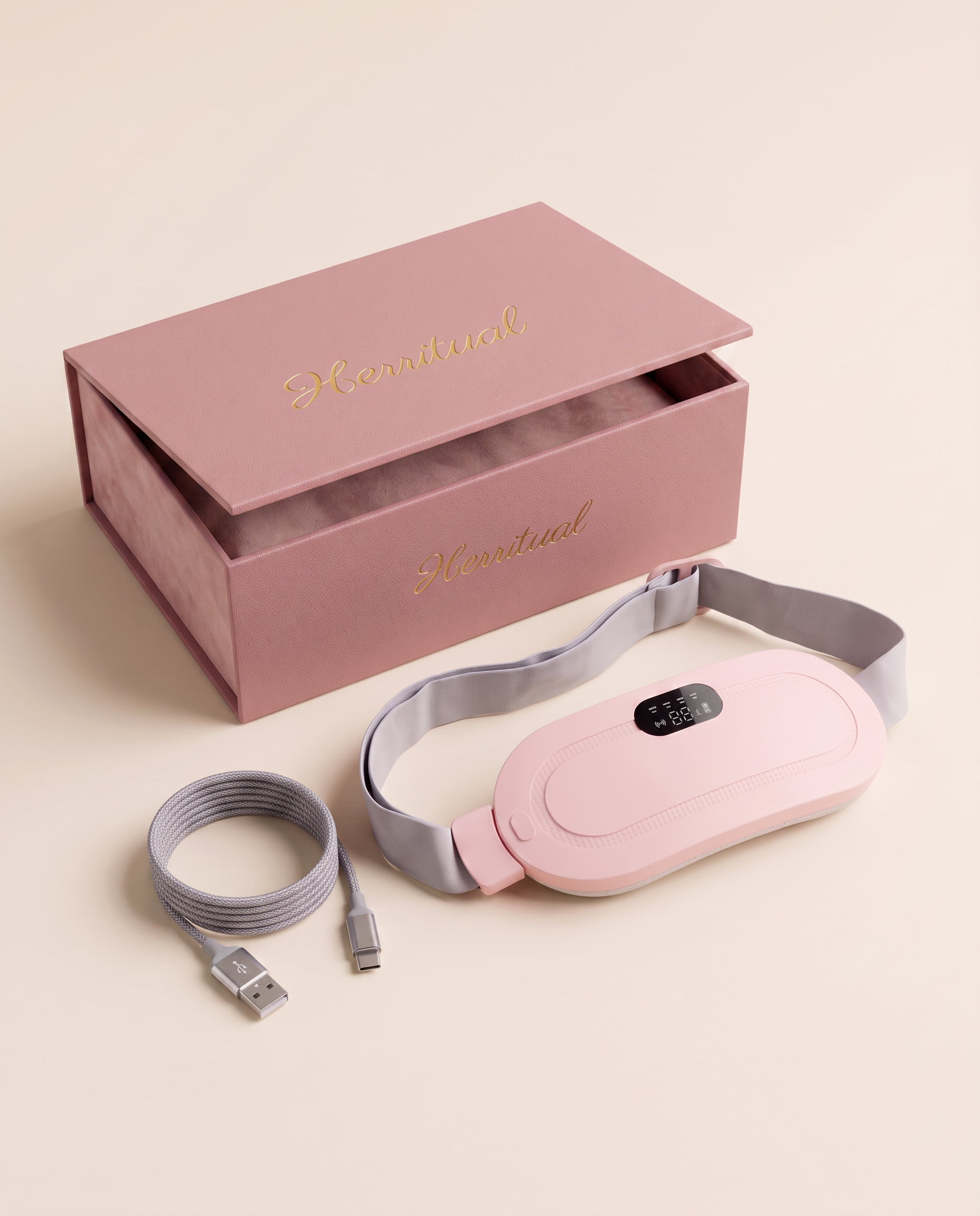 Herritual Heated and Massaged Belt