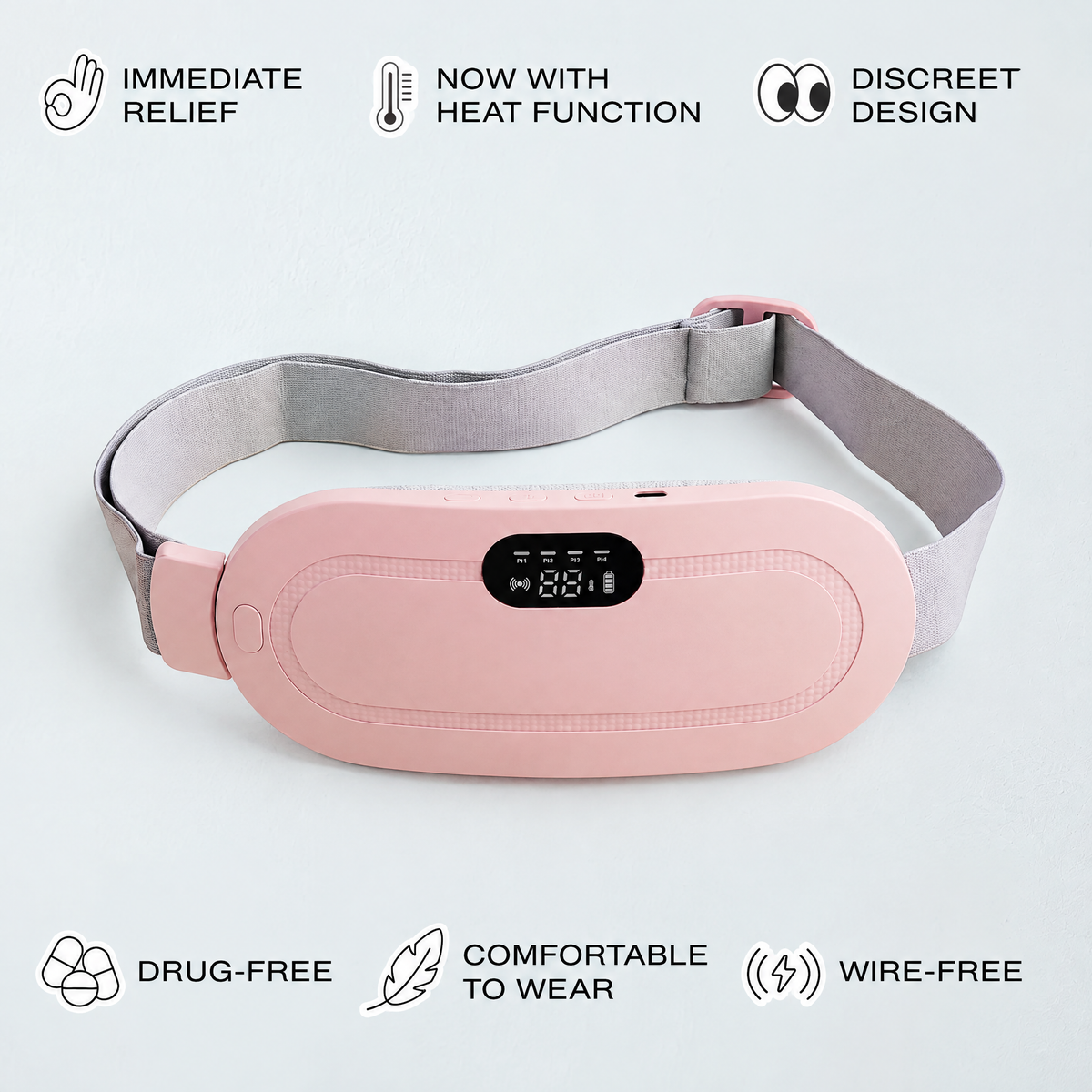 HERRITUAL heat and vibration belt